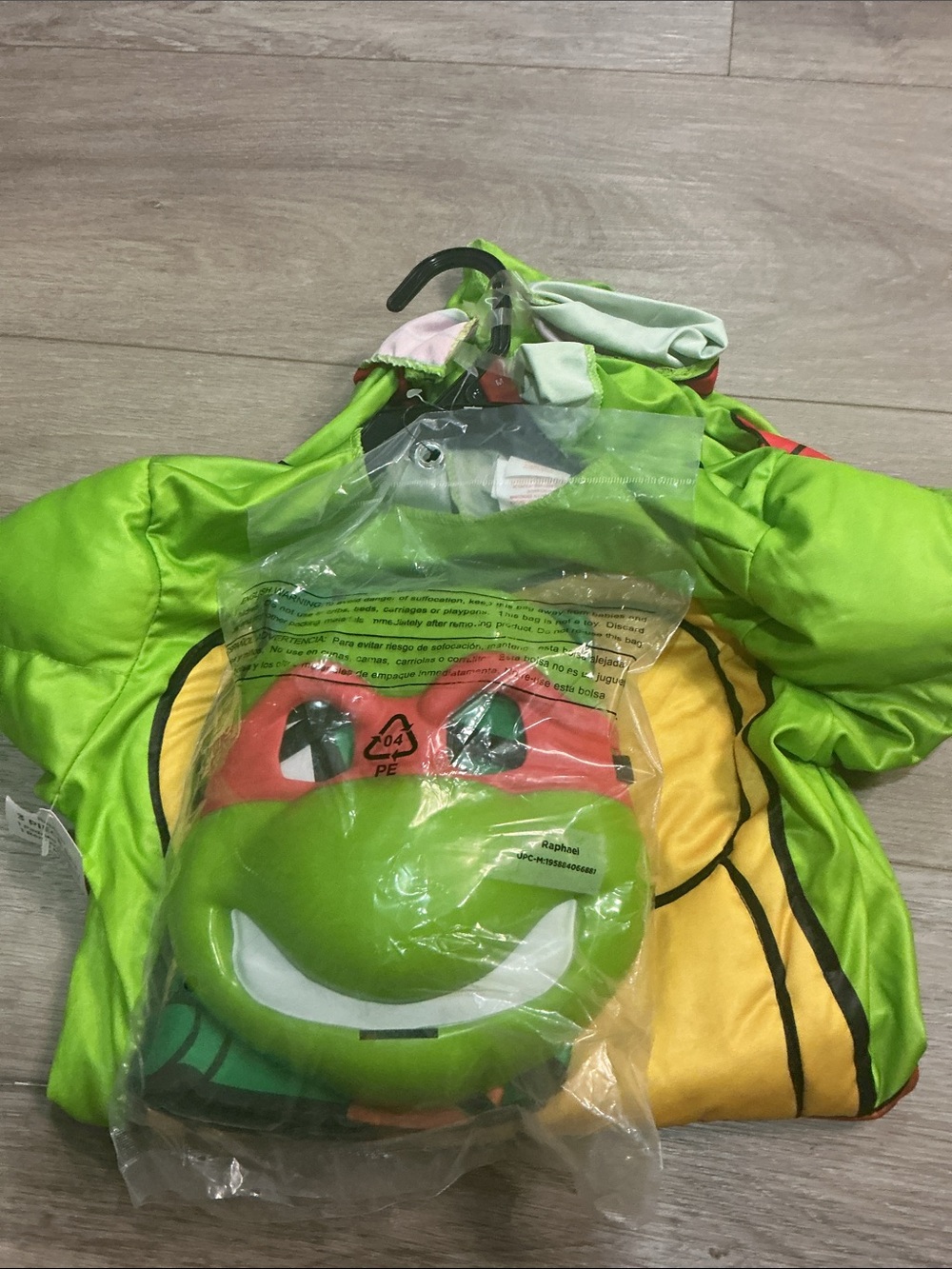 Rapha Bright Green & Red Turtle Hero Costume